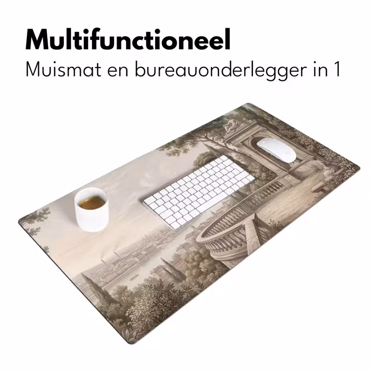 Bureau onderlegger - Terras - Stad - Uitzicht - Rivier — 7