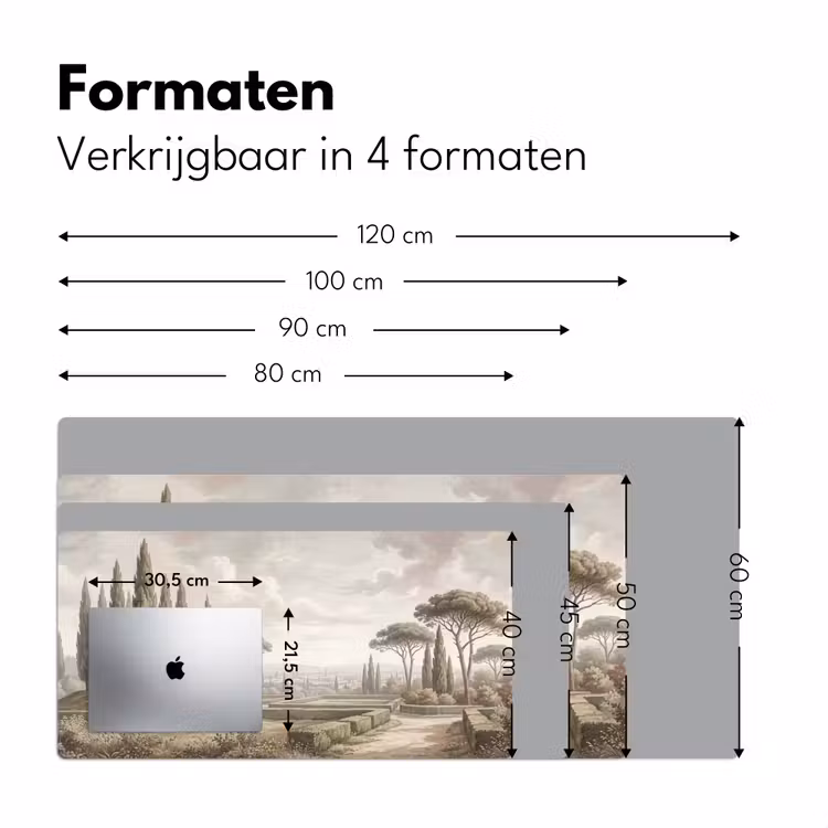 Bureau onderlegger - Vallei - Tuin - Natuur - Groen — 8