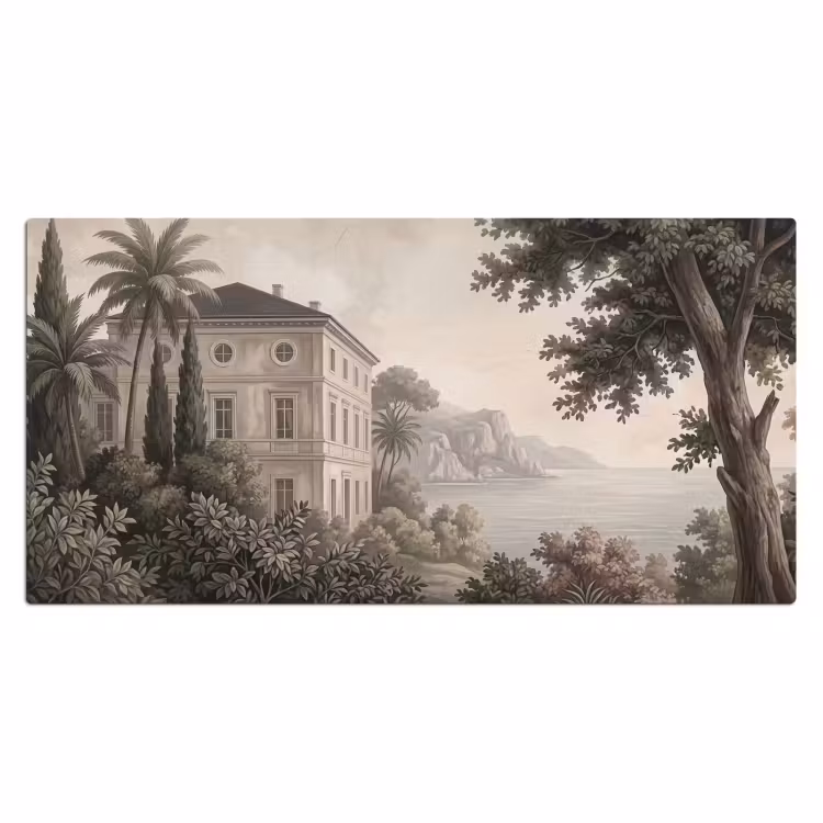 Bureau onderlegger - Zee - Villa - Beige — 2