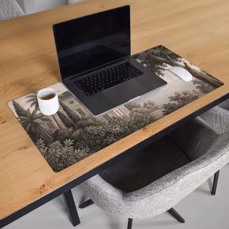 Bureau onderlegger - Zee - Villa - Beige — 3