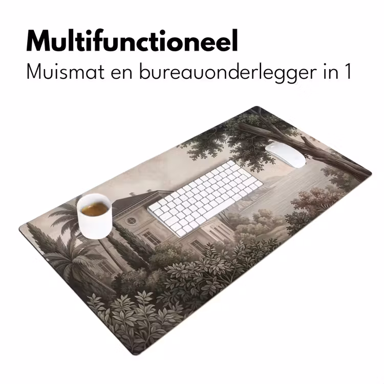 Bureau onderlegger - Zee - Villa - Beige — 7