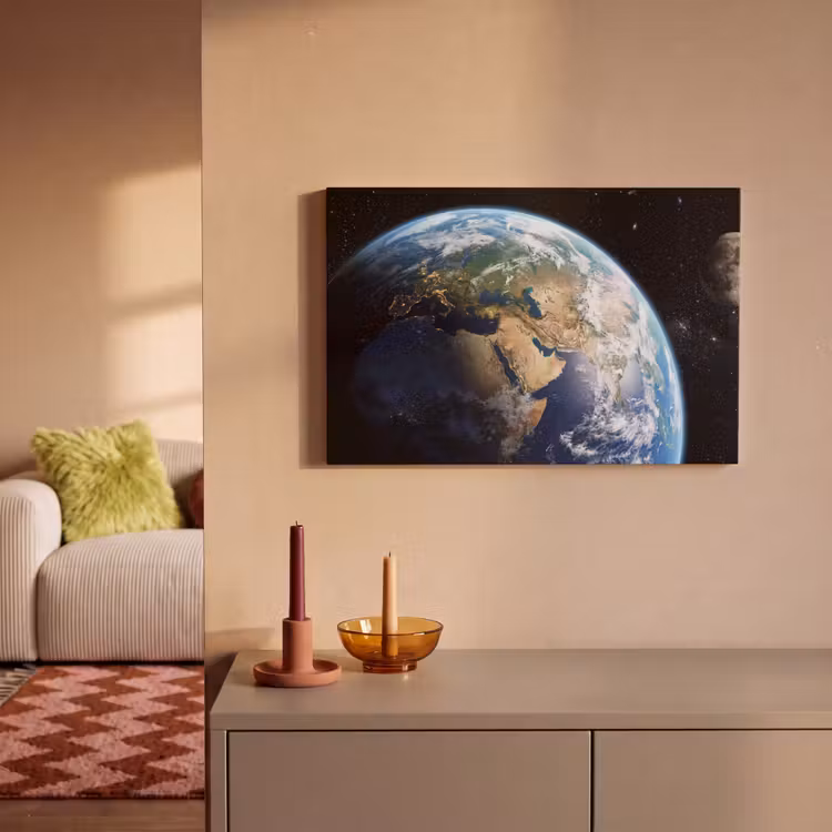 Canvas schilderij - Aarde - Ruimte - Blauw - Groen — 2