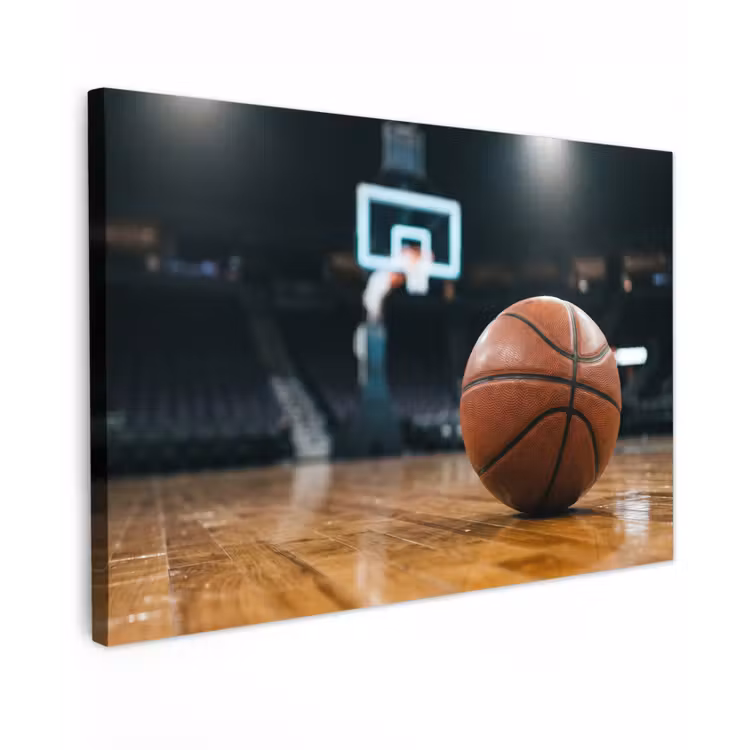 Canvas schilderij - Basketbal - Arena - Sport — 1