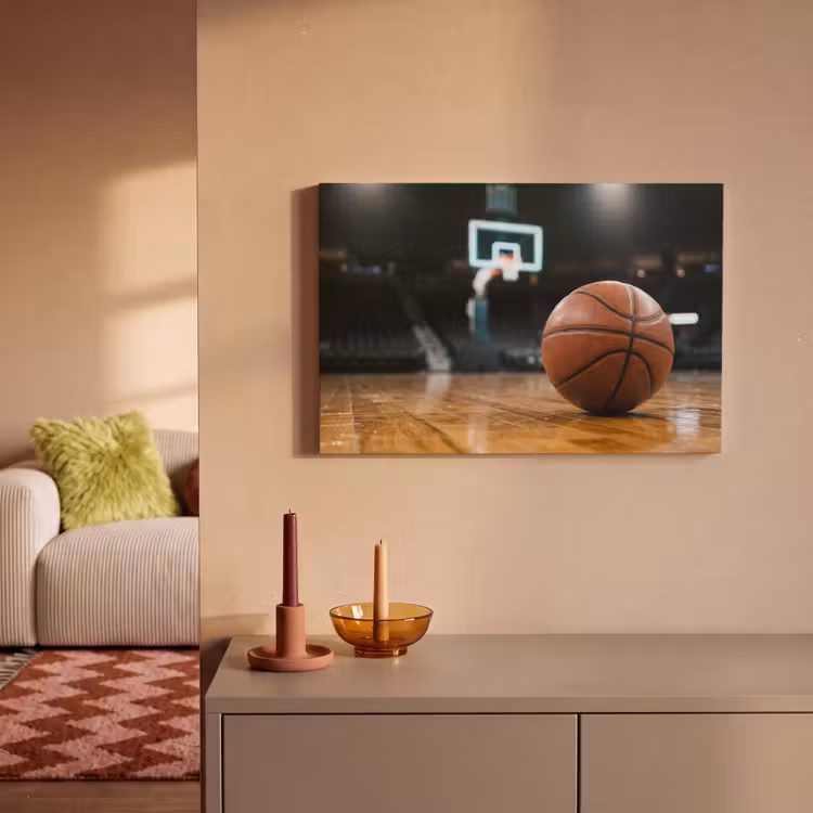 Canvas schilderij - Basketbal - Arena - Sport — 2