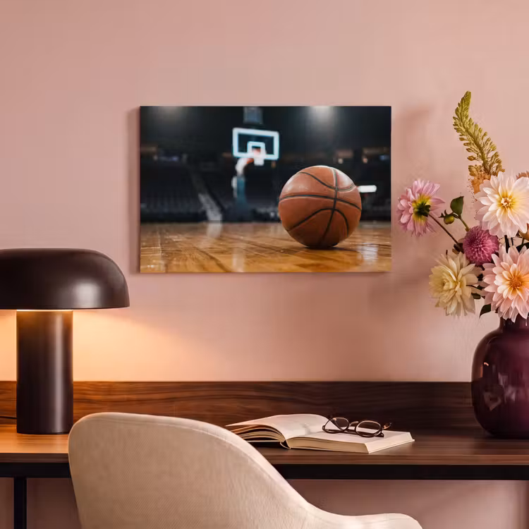 Canvas schilderij - Basketbal - Arena - Sport — 4