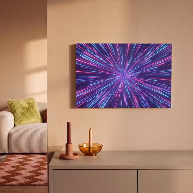 Canvas schilderij - Dynamisch - Ruimte - Kleurrijk — 2