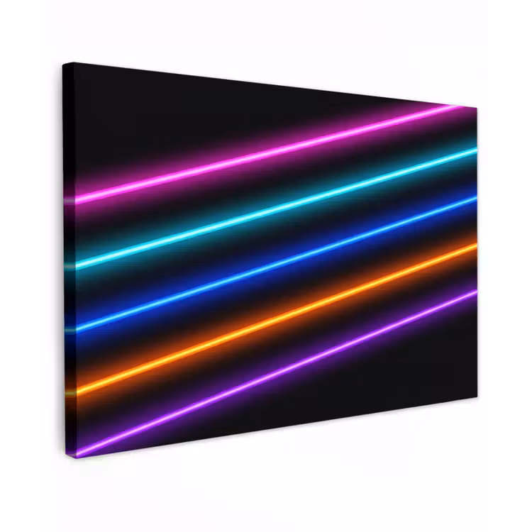 Canvas schilderij - Esthetiek - Retro - Neon — 1