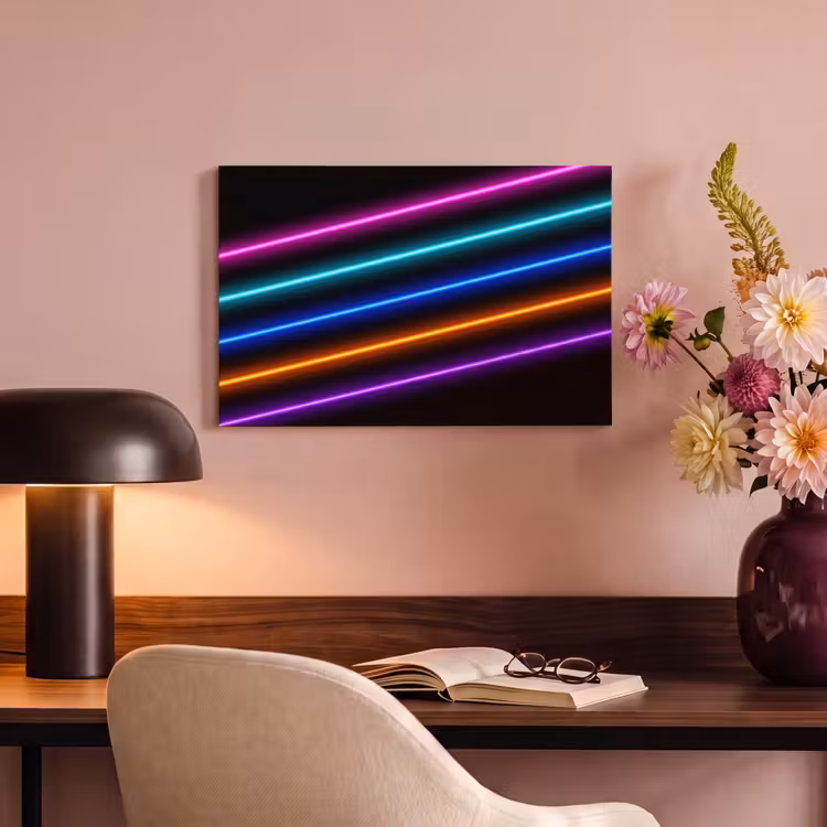 Canvas schilderij - Esthetiek - Retro - Neon — 4
