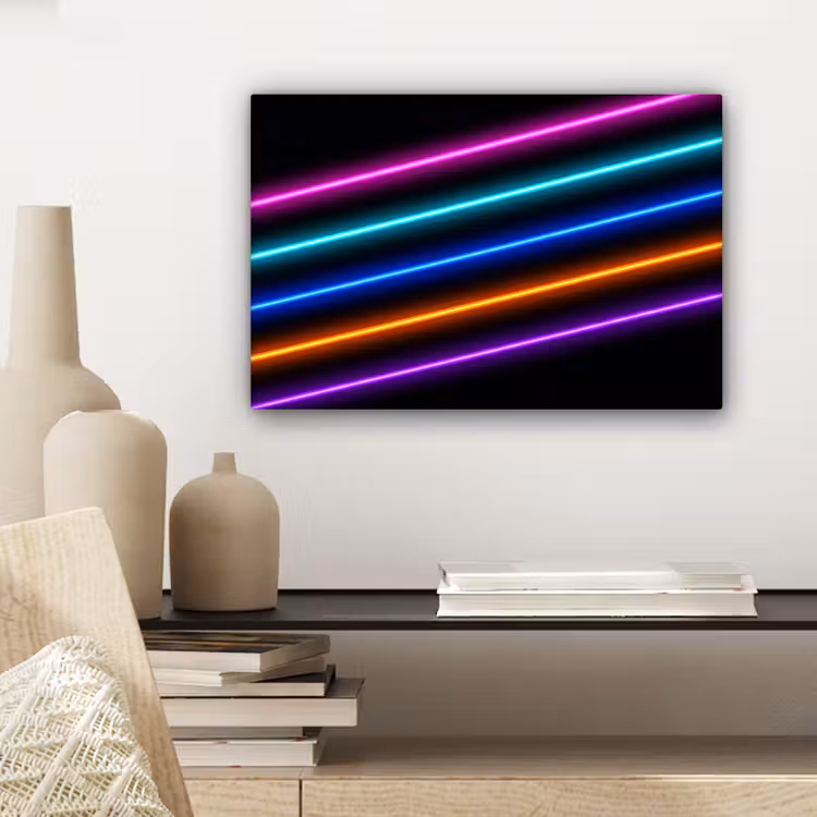 Canvas schilderij - Esthetiek - Retro - Neon — 5