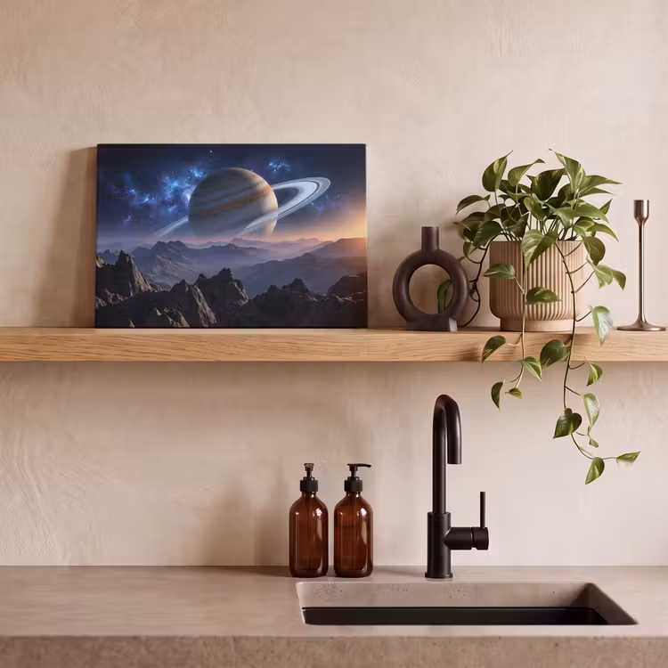 Canvas schilderij - Fantasy - Kosmos - Landschap — 3