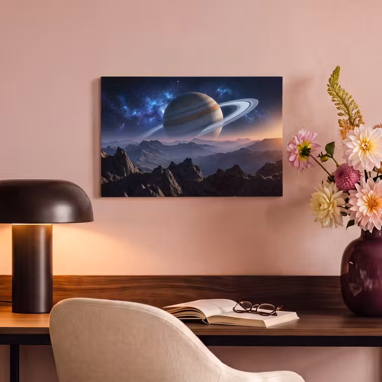 Canvas schilderij - Fantasy - Kosmos - Landschap — 4