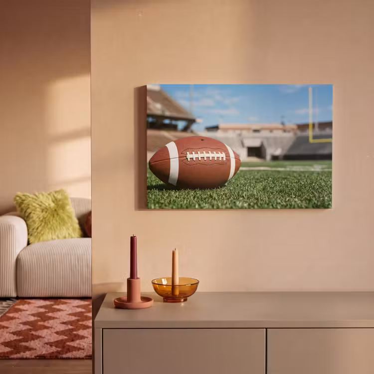 Canvas schilderij - Football - Veld - Stadion - Sport — 2