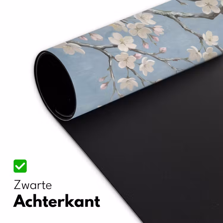 Bureau onderlegger - Takken - Kersenbloesem - Blauw — 5