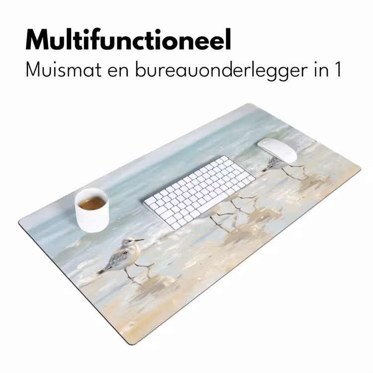 Bureau onderlegger - Vogels - Strand - Zee — 7