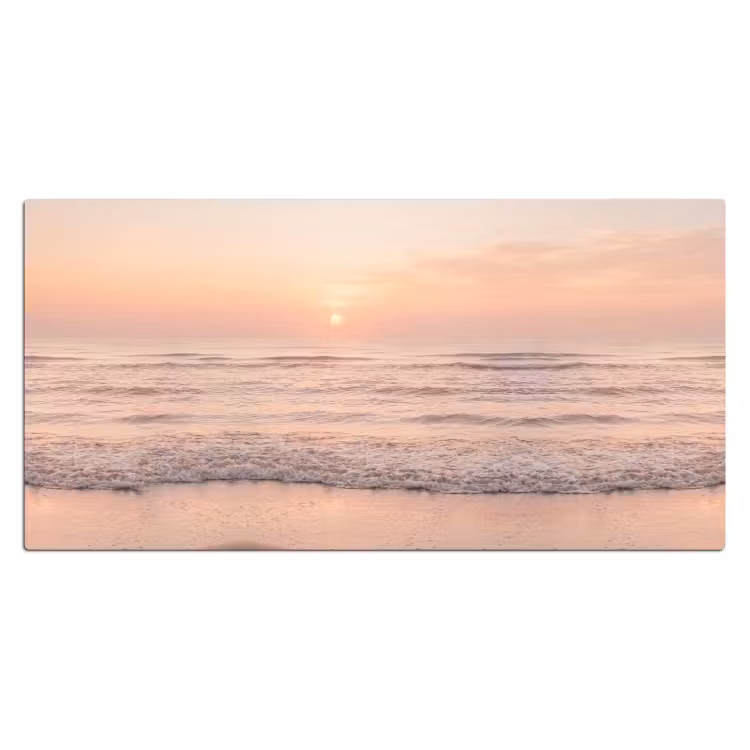 Bureau onderlegger - Zon - Strand - Roze — 2