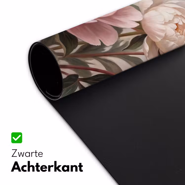 Bureau onderlegger - Pioenrozen - Boeket - Roze — 5