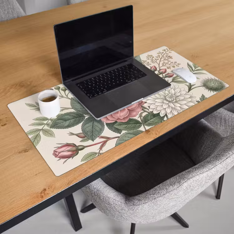 Bureau onderlegger - Romantisch - Design - Kleurrijk — 3