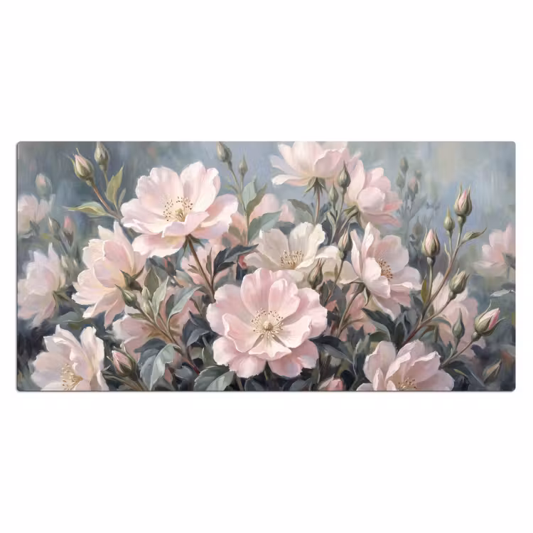 Bureau onderlegger - Rozen - Illustratie - Roze — 2