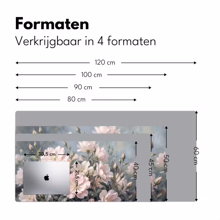 Bureau onderlegger - Rozen - Illustratie - Roze — 8