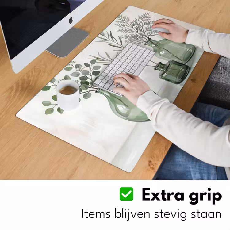 Bureau onderlegger - Vazen - Bladeren - Groen — 6