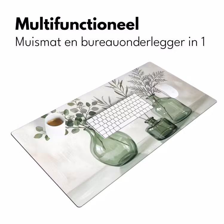 Bureau onderlegger - Vazen - Bladeren - Groen — 7