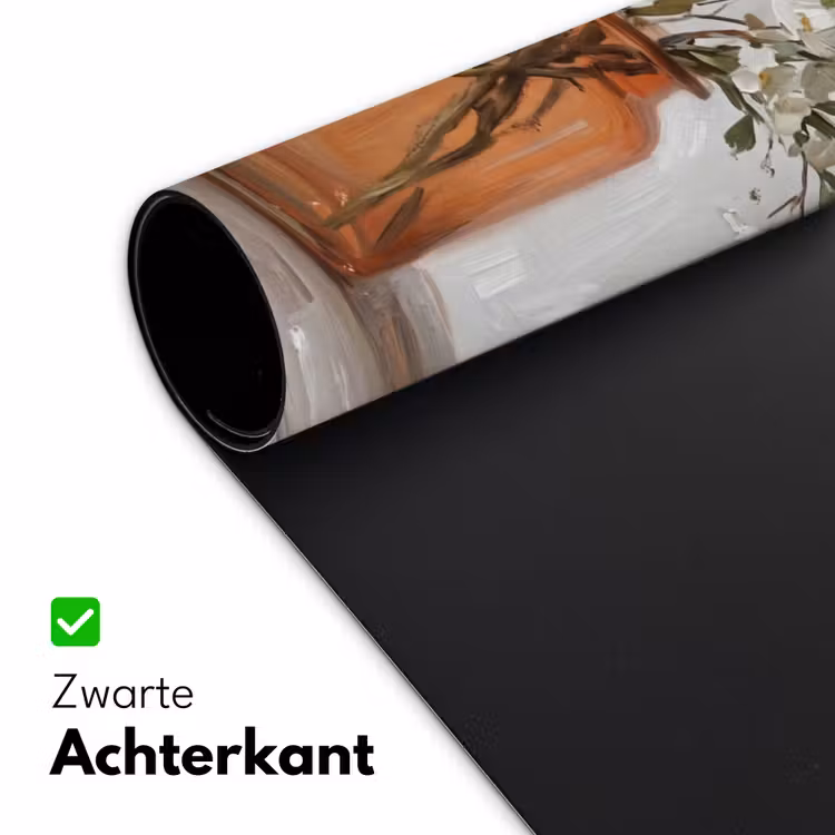 Bureau onderlegger - Vazen - Bloemen - Oranje — 5