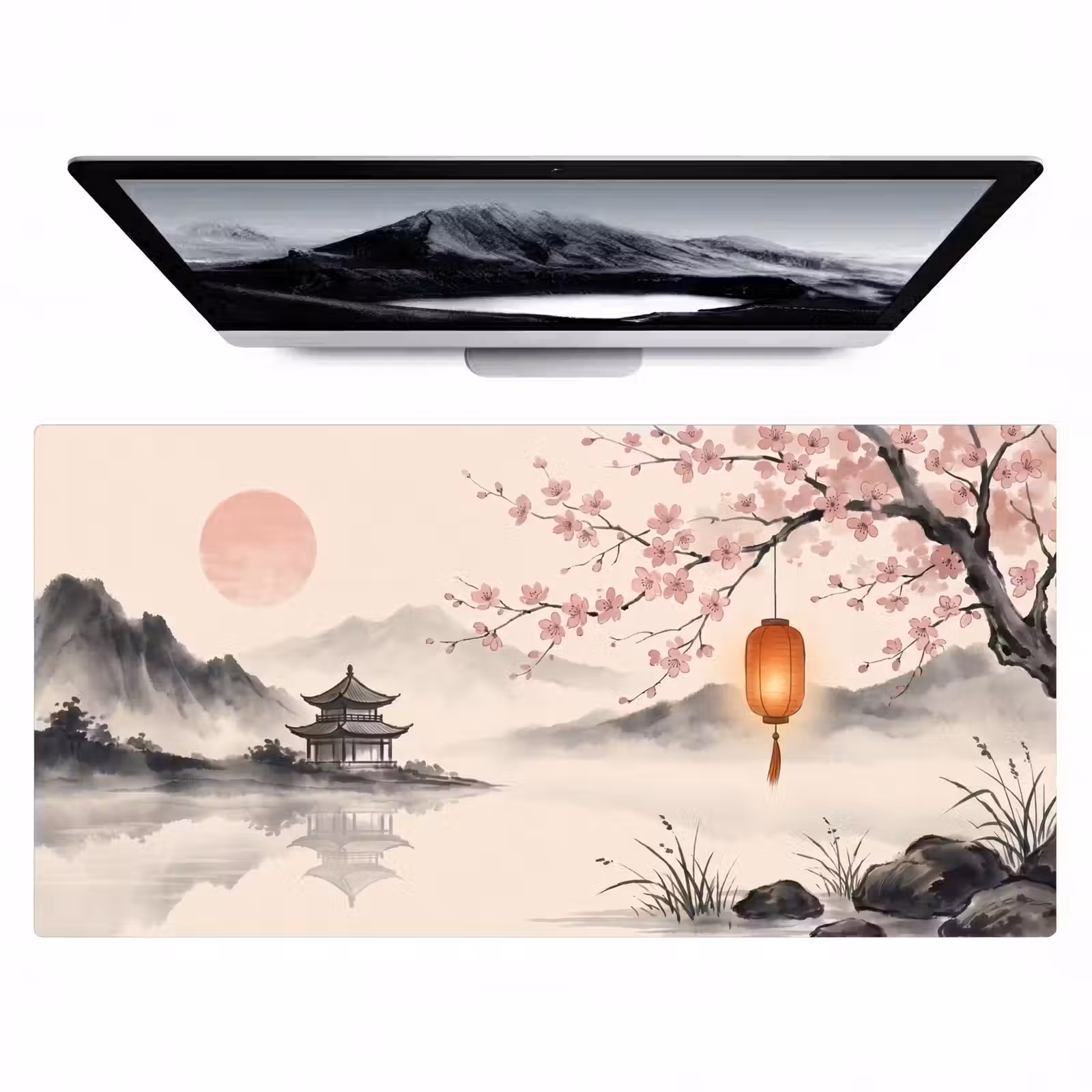 Bureau onderlegger - Zon - Japans - Traditioneel — 1