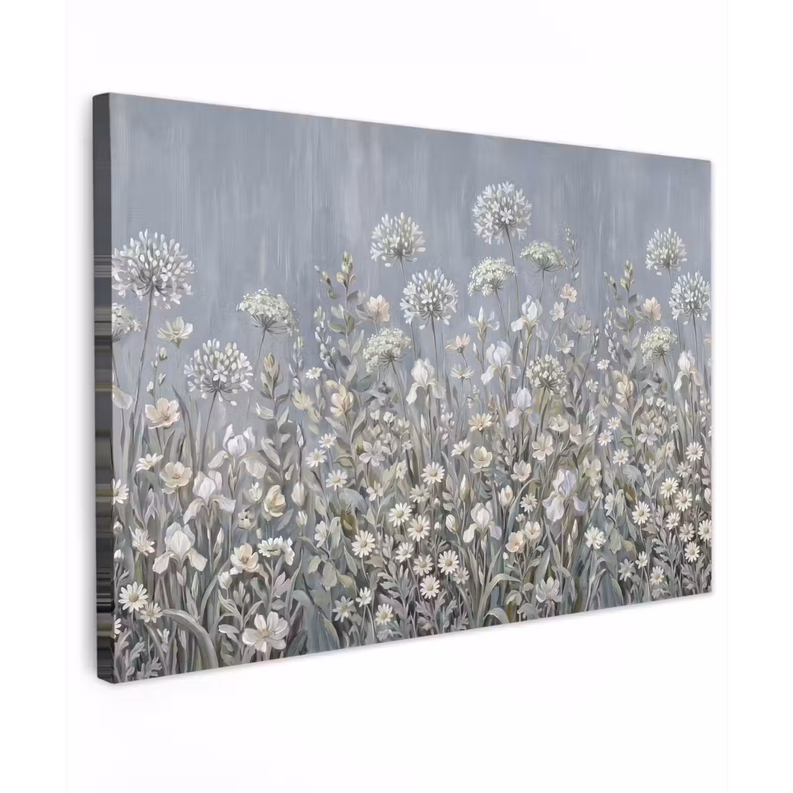 Canvas schilderij - Bloemen - Botanisch - Blauw — 1