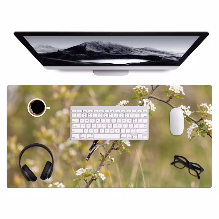 Bureau onderlegger - Putter - Bloesem - Lente - Natuur - Kleurrijk — 4
