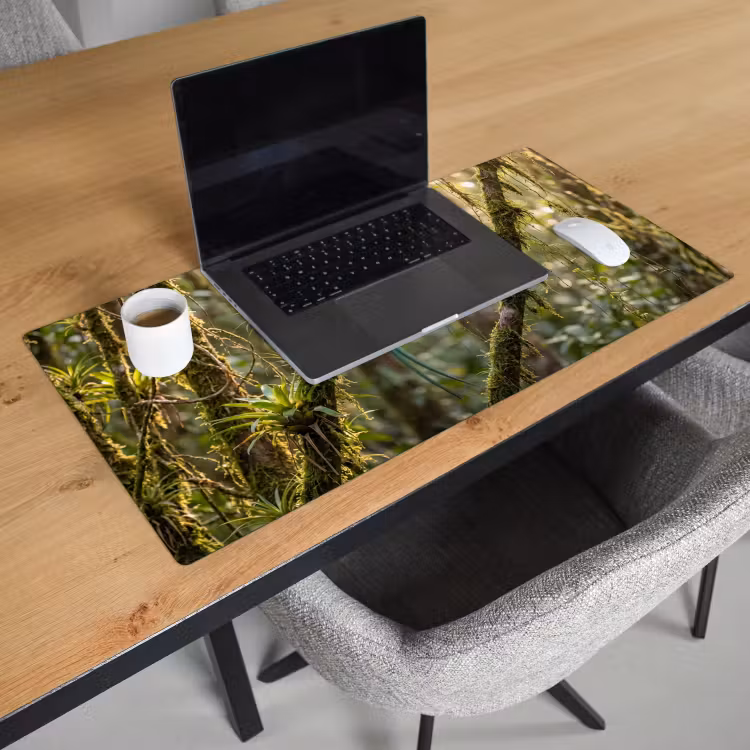 Bureau onderlegger - Quetzal - Jungle - Natuur - Groen — 3