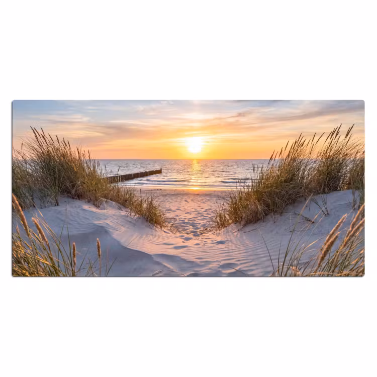 Bureau onderlegger - Strand - Zonsondergang - Natuur - Landschap — 2