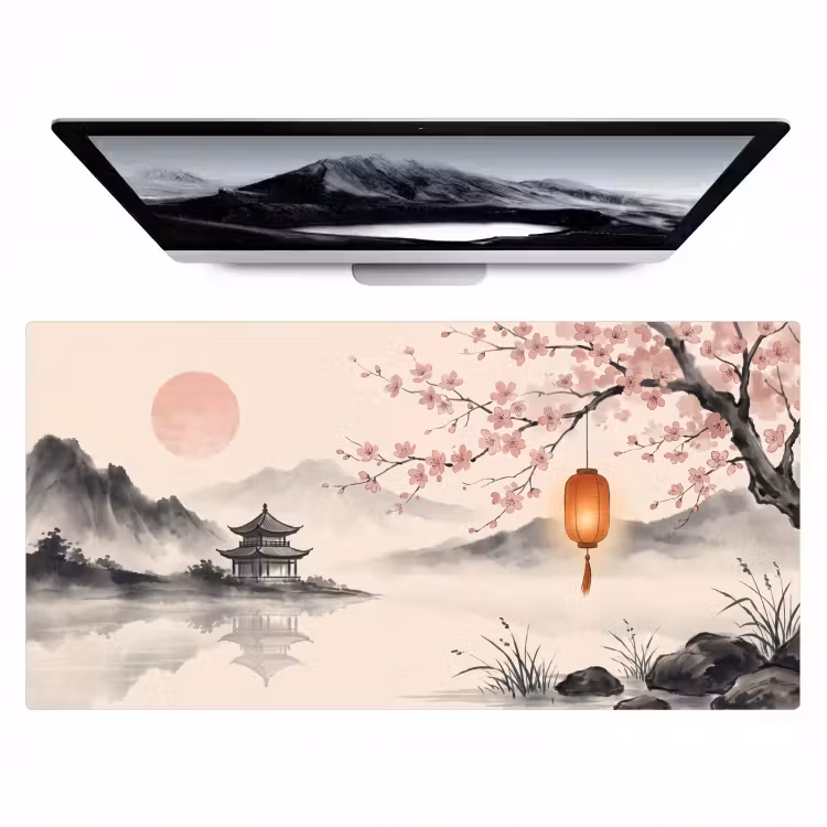 Bureau onderlegger - Zon - Japans - Traditioneel — 1
