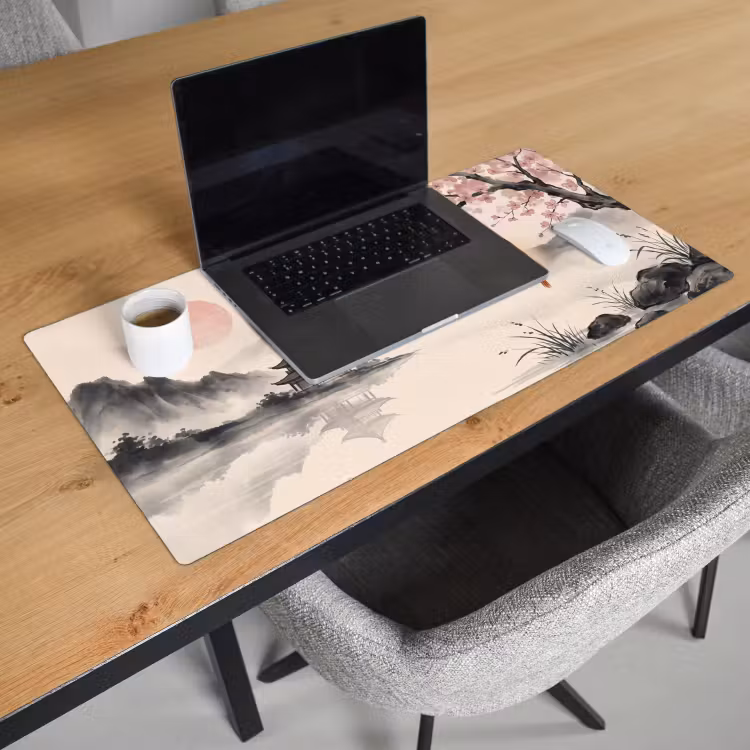 Bureau onderlegger - Zon - Japans - Traditioneel — 3
