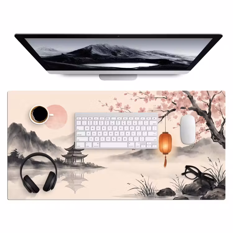 Bureau onderlegger - Zon - Japans - Traditioneel — 4