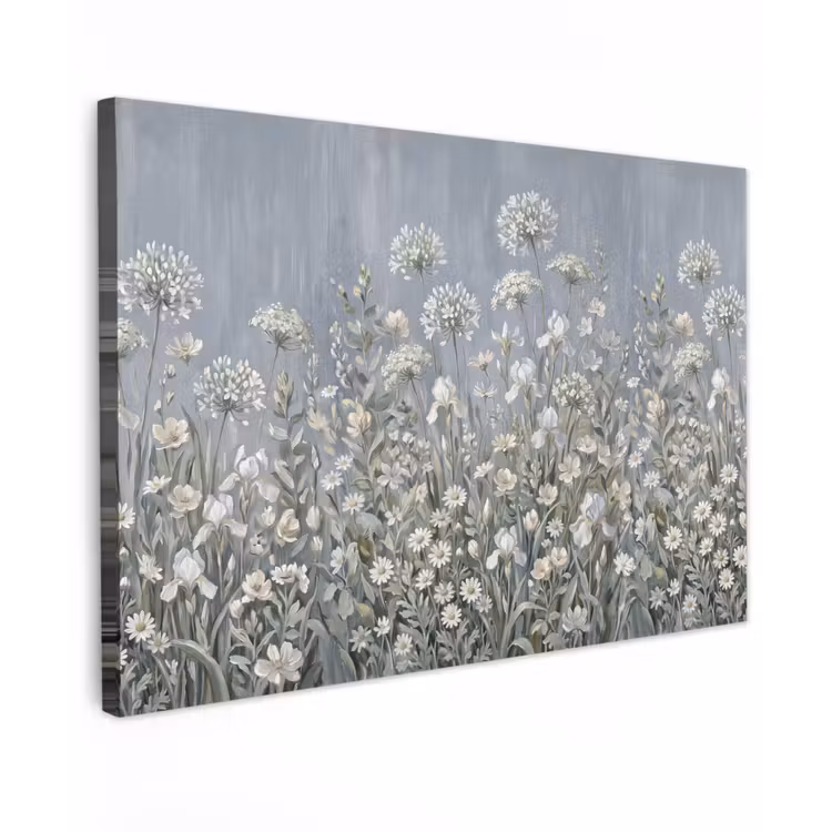 Canvas schilderij - Bloemen - Botanisch - Blauw — 1