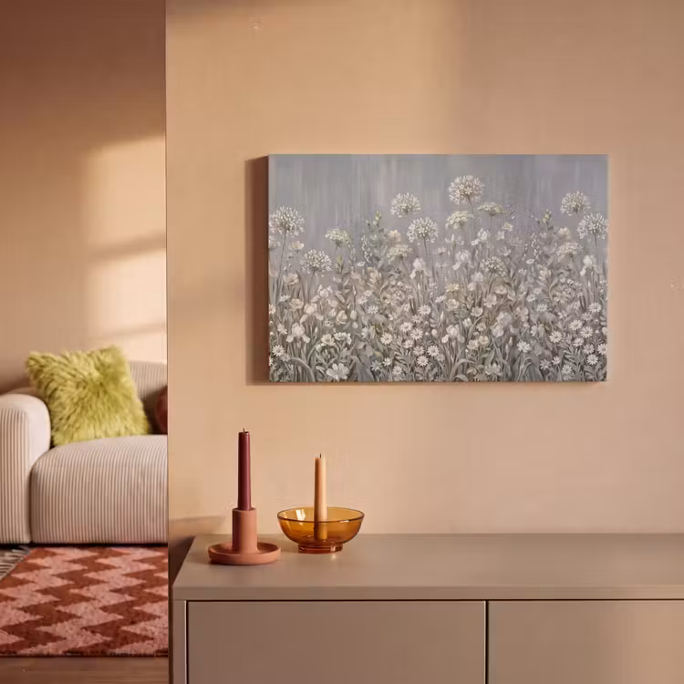 Canvas schilderij - Bloemen - Botanisch - Blauw — 2