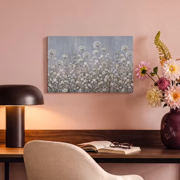 Canvas schilderij - Bloemen - Botanisch - Blauw — 4
