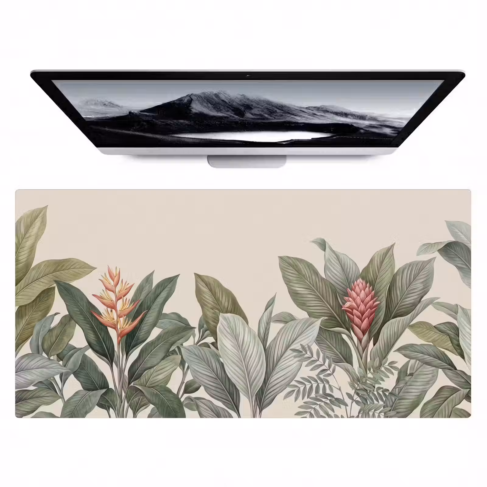 Bureau onderlegger - Tropisch - Planten - Modern - Groen — 1