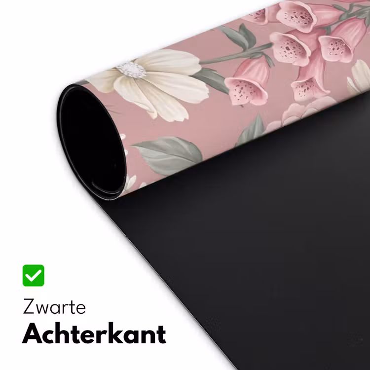 Bureau onderlegger - Pioenrozen - Vingerhoedskruid - Pink — 5