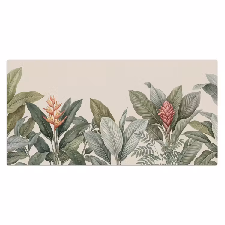 Bureau onderlegger - Tropisch - Planten - Modern - Groen — 2