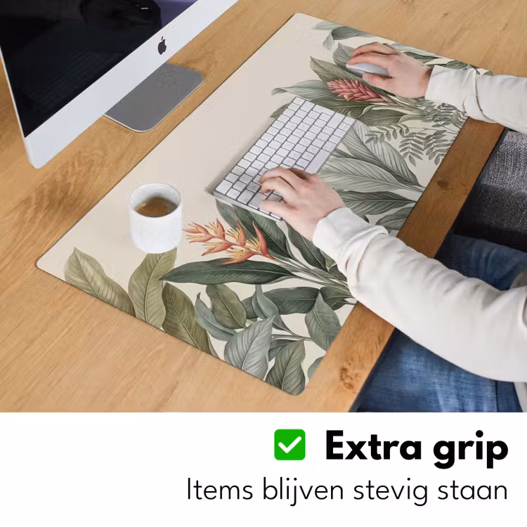 Bureau onderlegger - Tropisch - Planten - Modern - Groen — 6