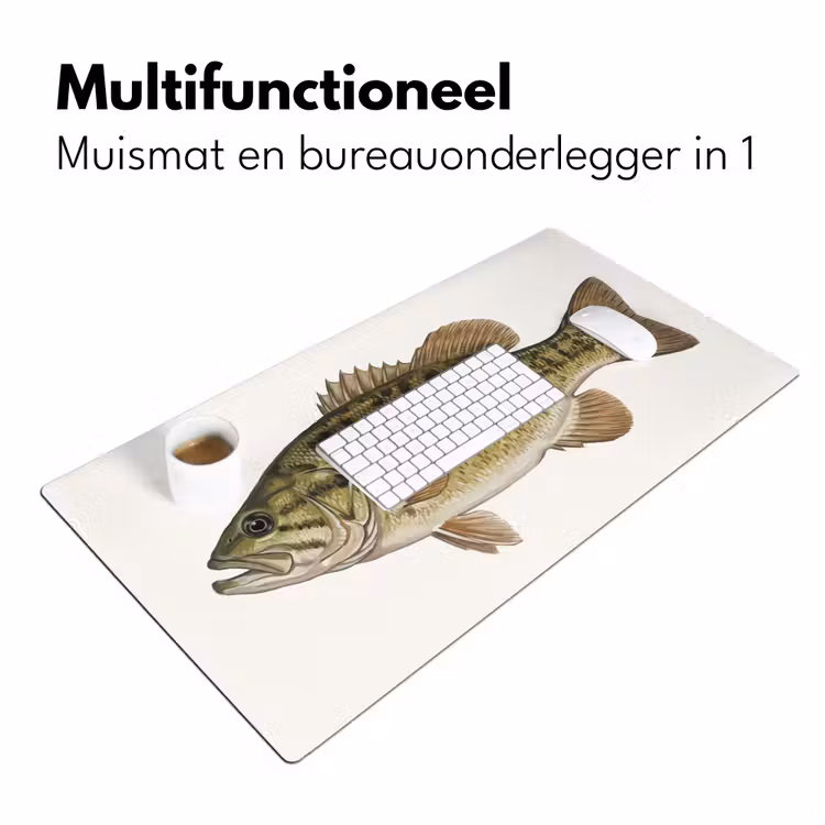 Bureau onderlegger - Vissen - Natuur - Vintage — 7