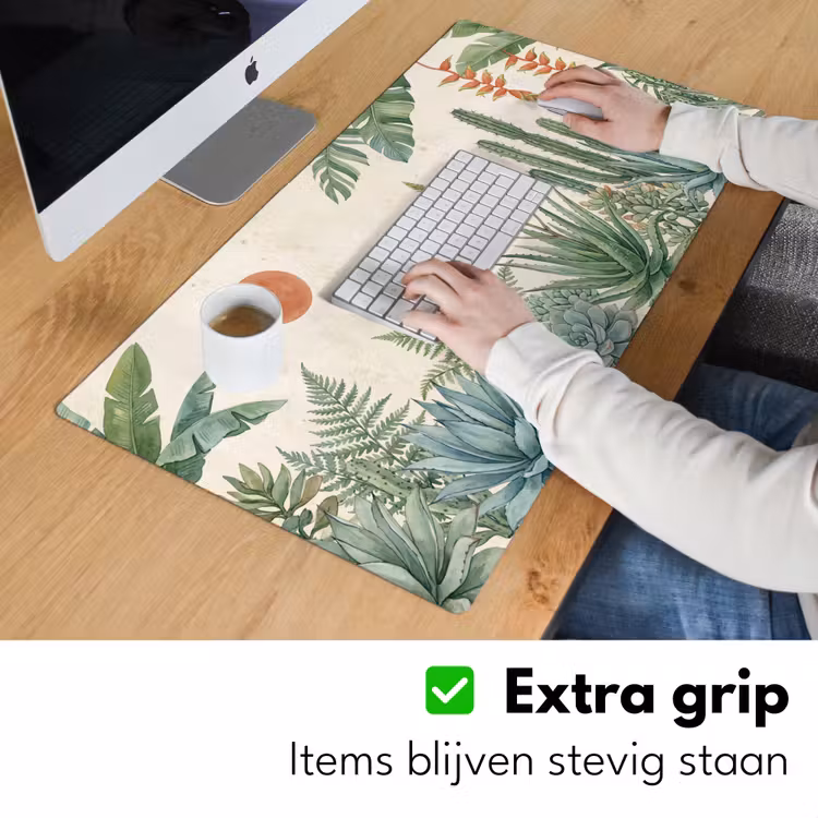 Bureau onderlegger - Woestijn - Planten - Groen — 6