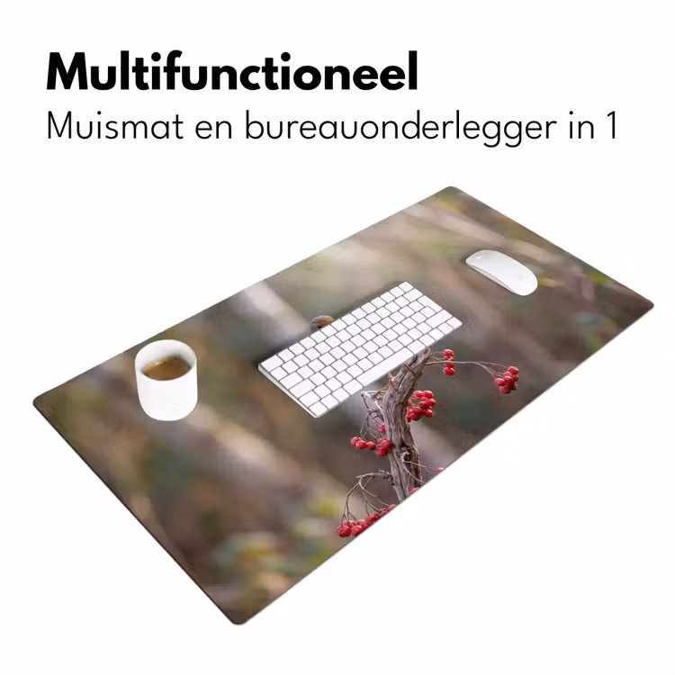 Bureau onderlegger - Roodborst - Tak - Bessen - Natuur — 7