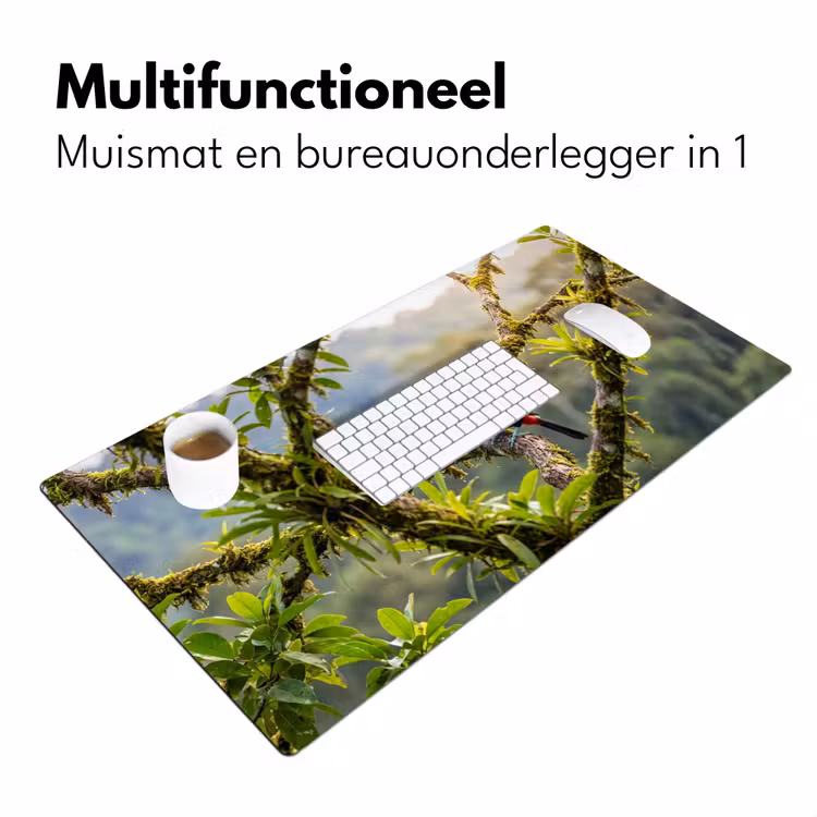Bureau onderlegger - Toekan - Jungle - Natuur - Kleurrijk — 7