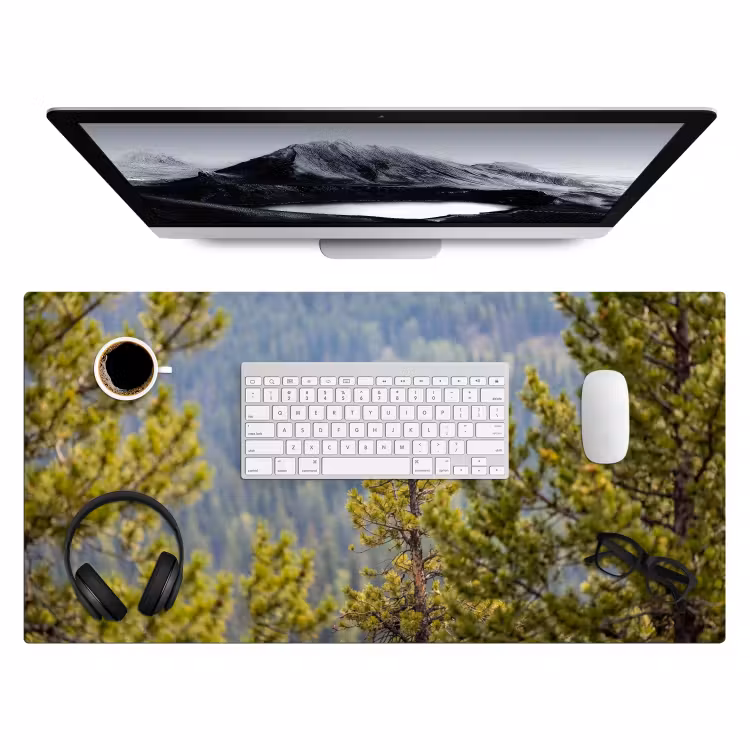 Bureau onderlegger - Uil - Oehoe - Bomen - Natuur — 4
