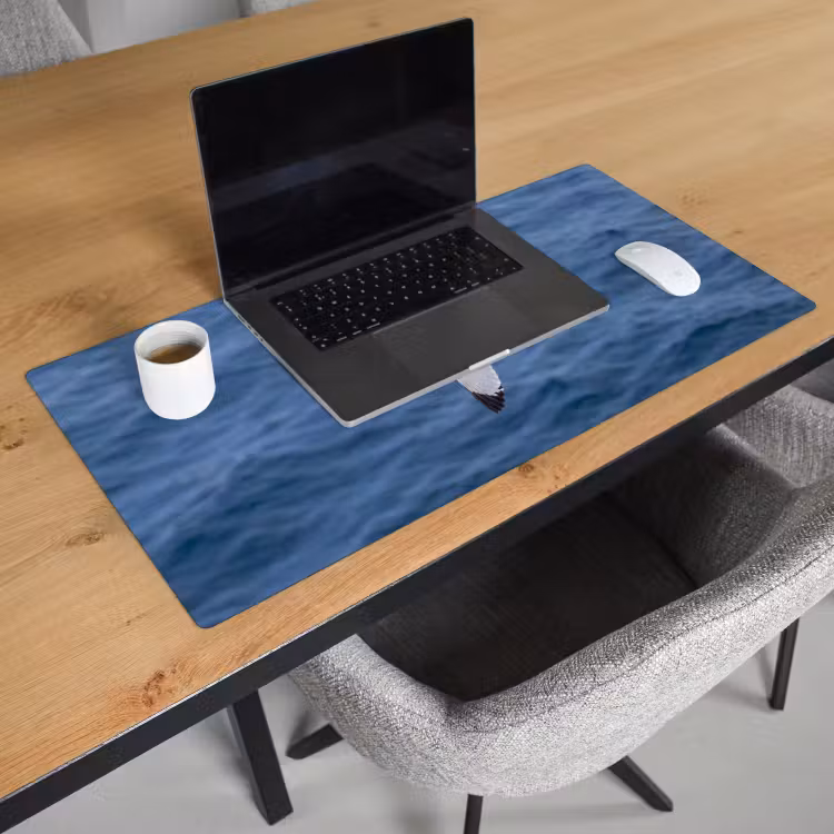 Bureau onderlegger - Zeemeeuw - Oceaan - Blauw — 3