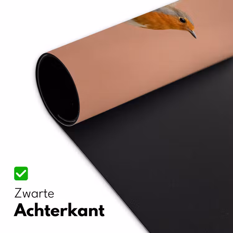 Bureau onderlegger - Roodborst - Natuur - Roze — 5