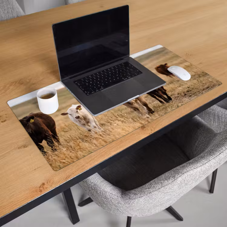Bureau onderlegger - Runderen - Kudde - Landschap - Weide - Rustig — 3