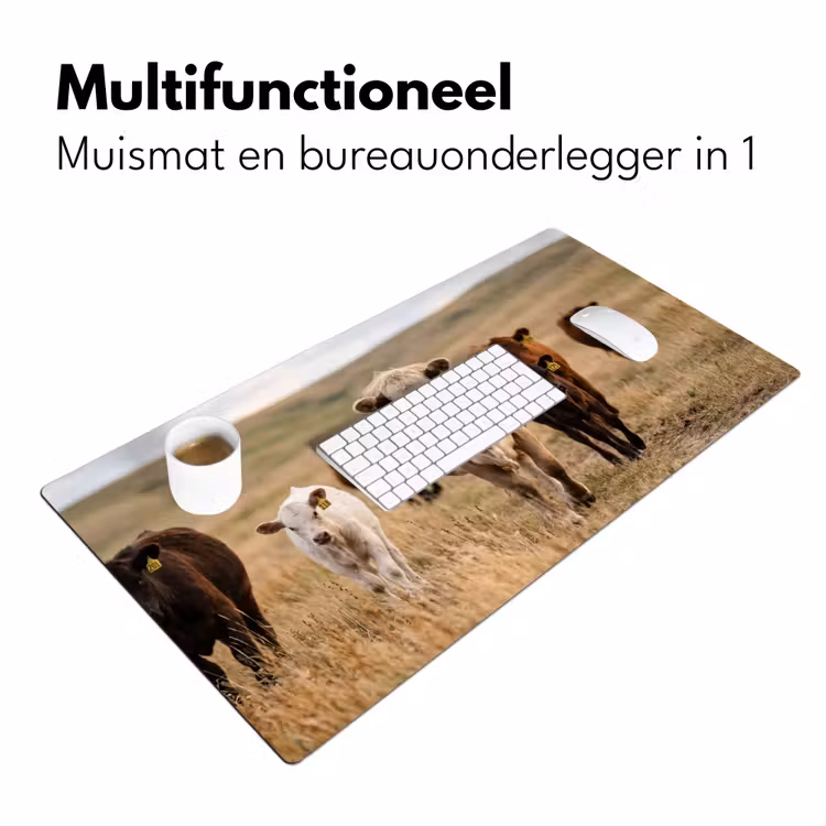 Bureau onderlegger - Runderen - Kudde - Landschap - Weide - Rustig — 7